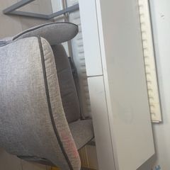 desk and chair