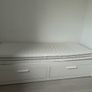 IKEA BRIMNES Daybed with 2 Drawers & Mattresses Image 2