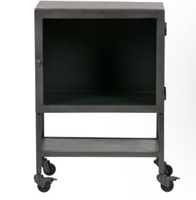 Industrial-Style Metal Cabinet