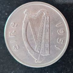 Ireland 1951 Half Crown Coin