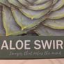 Aloe Swirl Mindfullness Jigsaw Puzzle, New in box Image 5