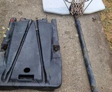 Basketball hoop and stand