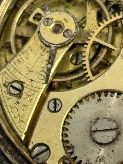 1913 Antique Solid Silver Pocket Watch (Project Piece)