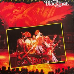 BLACKFOOT Highway Song Live original 1982 vinyl record in vg condition
