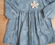 Next Denim Dress Age 2-3 yrs