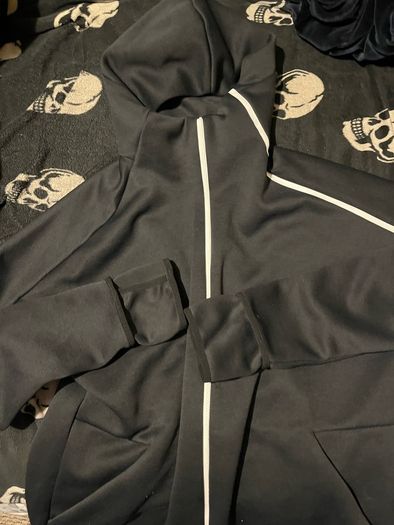 Adidas Sportswear Mens ZNE Full Zip Hoodie Black Top jacket size xxl