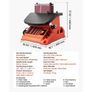 Oscillating Belt and Spindle Sander, 2000RPM Benchtop Spindle Sander with 16mm Stroke, 5 Sleeves (12.7-50.8 mm) & 610 x 98 mm Sanding Belt for Woodworking, Furniture Sanding, DIY Projects Image 4