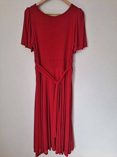 Jolie Moi Red Occasion dress size UK 16