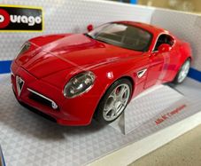 Alfa Romeo 8C Competizione 1/18 Burago Rare