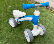 Qplay Cutey Toddler Balance Bike - Blue