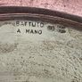 Silver Handmade Italian Vintage Plate Image 2