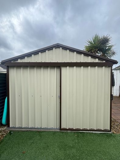 Steeltech steel shed