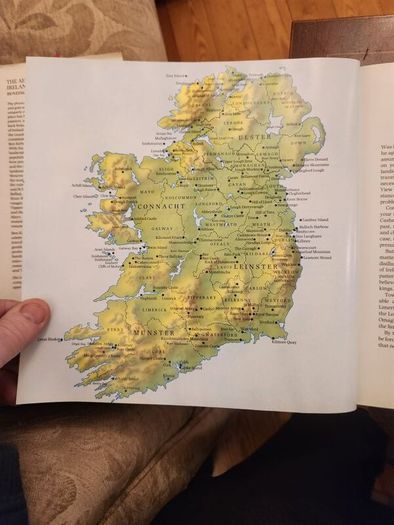 The Aerofilms Of Ireland From The Air  By Benedict Kiley. Large Volume Hardback With Dustjacket In Good Condition. 3.