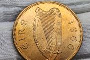 Ireland 1966 1d Penny Beautiful Uncirculated Lustrous