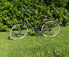 classic style bicycle (Dutch bike)