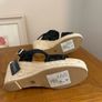 Black Sparkle Espadrille Sandals Image 4