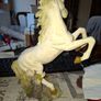 Large Rearing Stallion Horse Sculpture Postage Available or Collection Image 3