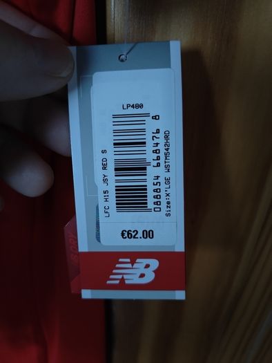 New Balance Liverpool Shirt