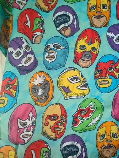Boardies Lucha Libra shirt wrestling size Medium spring summer holidays festival outfit Brand New Postage included