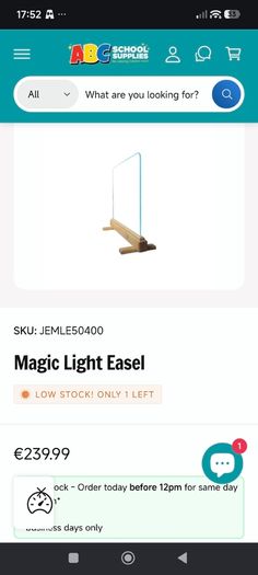 Magic Light Easel
