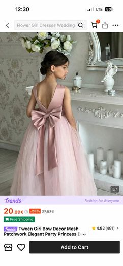 Girls dress