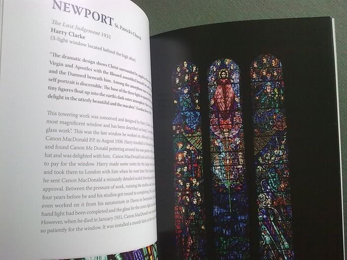 Stained glass windows of Mayo by Harry Clarke & The Clarke Studios Ireland Irish