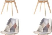 4 x Patchwork Dining Chairs