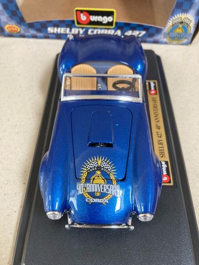 Shelby Cobra 427 40 Years anniversary scale 1/24 Burago