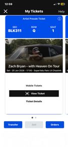 Zach bryan tickets