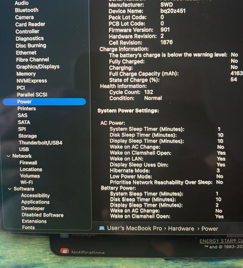 MacBook Pro A2251(13-inch, 2020, Four Thunderbolt 3 ports)