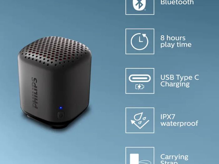 (Limited Time Offer, For EUR 29 Only) BRAND NEW Philips Portable Wireless Bluetooth Speaker