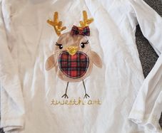 girls Christmas top