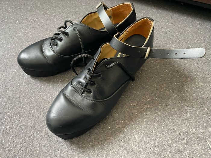 Fay's Shoes Ultra Flexi Irish Dancing Shoe with Black Suede Sole Dublin Hand Made in Ireland