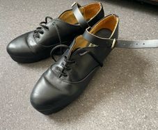 Fay's Shoes Ultra Flexi Irish Dancing Shoe with Black Suede Sole Dublin Hand Made in Ireland