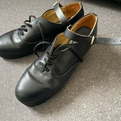 Fay's Shoes Ultra Flexi Irish Dancing Shoe with Black Suede Sole Dublin Hand Made in Ireland