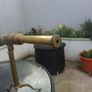 Antique Brass and leather Telescope with stand Image 4