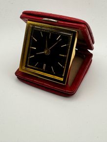 SWISS vintage travel clock