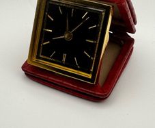SWISS vintage travel clock