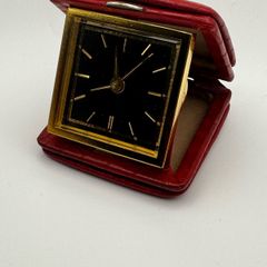 SWISS vintage travel clock