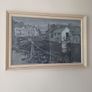 Patric Stevenson RUA Watercolour painting of Merchants Quay Newry Image 2