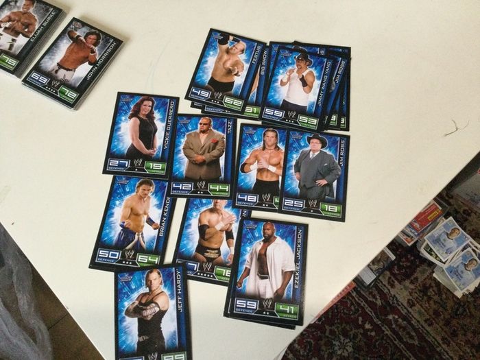 WWE wrestling cards