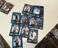 WWE wrestling cards
