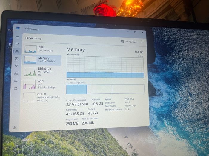 Light gaming laptop