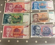 Old Yugoslavia Banknotes