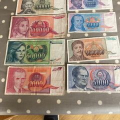 Old Yugoslavia Banknotes