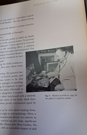 Markey at The Oriel /Signed by author/ 1st ed  / 2008