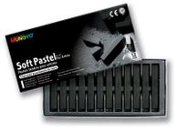 main image for ad Mungyo Artist's Soft Pastels (12 Charcoal)