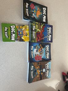 Dog man books excellent condition