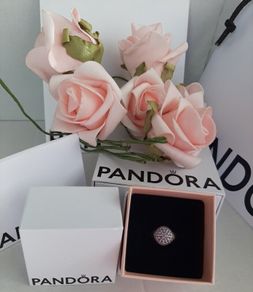 New genuine pandora purple pave ring