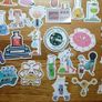 50pcs Chemistry Equipment Funny Stickers Decals Image 5